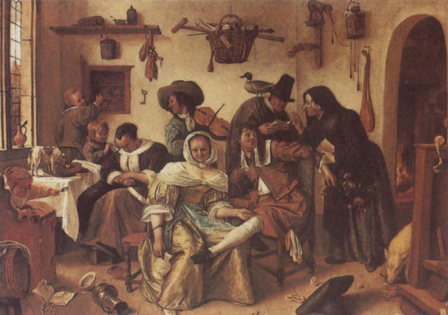 Jan Steen Beware of Luxury